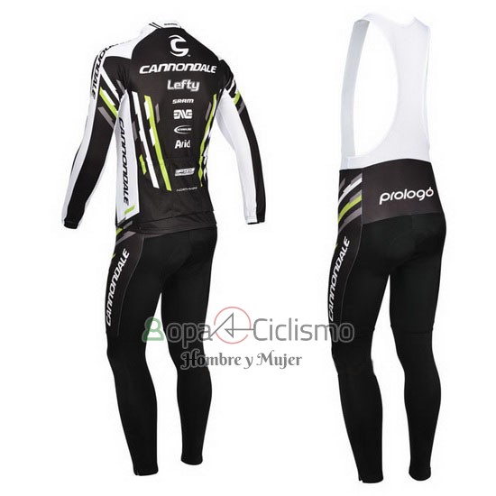 Cannondale Ropa Ciclismo Culotte Largo 2013 Hombre Mangas Largas Negro