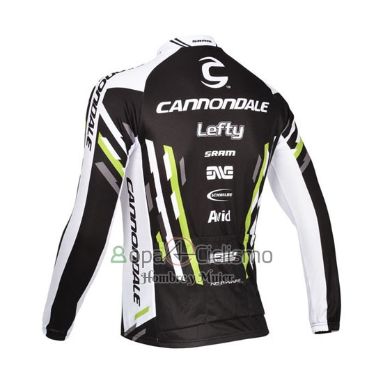 Cannondale Ropa Ciclismo Culotte Largo 2013 Hombre Mangas Largas Negro