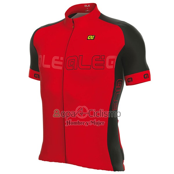 Ale Excel Ropa Ciclismo Culotte Corto 2017 Hombre Mangas Cortas Rojo