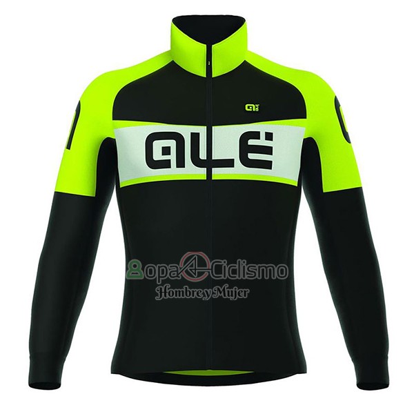 Ale Excel Ropa Ciclismo Culotte Largo 2017 Hombre Mangas Largas Weddell Verde