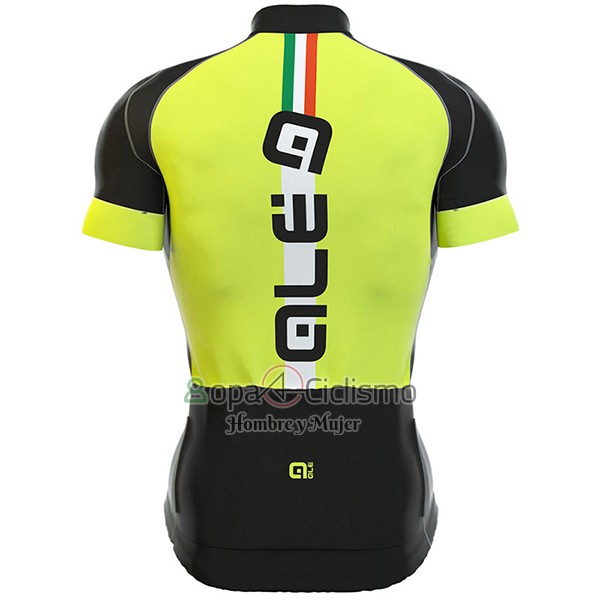 Ale Formula 1.0 ADriatico Ropa Ciclismo Culotte Corto 2017 Hombre Mangas Cortas AMarillo y Negro