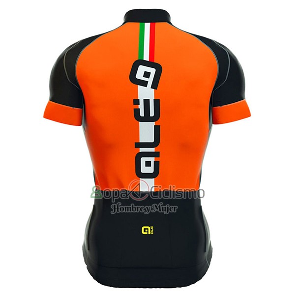 Ale Formula 1.0 ADriatico Ropa Ciclismo Culotte Corto 2017 Hombre Mangas Cortas Naranja y Negro