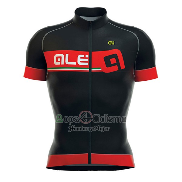 Ale Formula 1.0 ADriatico Ropa Ciclismo Culotte Corto 2017 Hombre Mangas Cortas Rojo y Negro