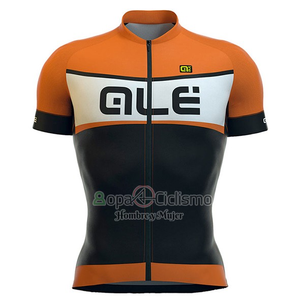 Ale Formula 1.0 Sprinter Ropa Ciclismo Culotte Corto 2017 Hombre Mangas Cortas Naranja y Negro