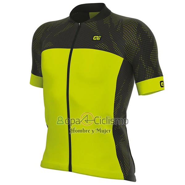 Ale Formula 1.0 Ultimate Ropa Ciclismo Culotte Corto 2017 Hombre Mangas Cortas AMarillo y Negro