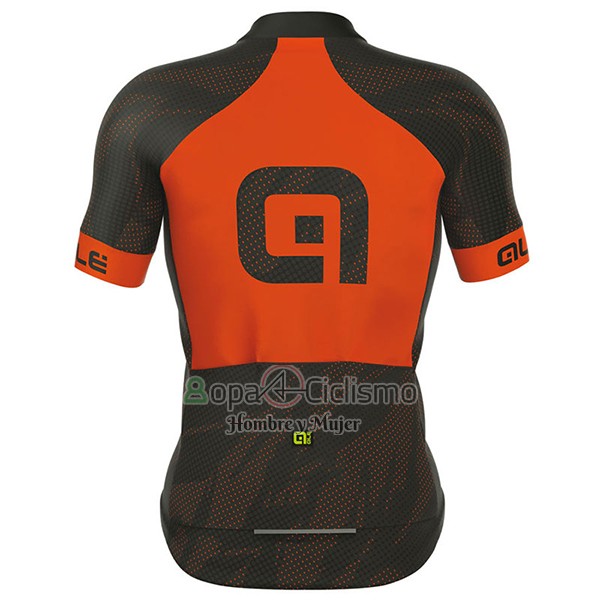 Ale Formula 1.0 Ultimate Ropa Ciclismo Culotte Corto 2017 Hombre Mangas Cortas Naranja y Negro