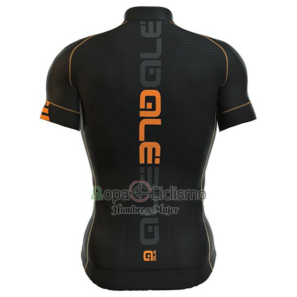 Ale Graphics Prr Nominal Ropa Ciclismo Culotte Corto 2017 Hombre Mangas Cortas Naranja y Negro