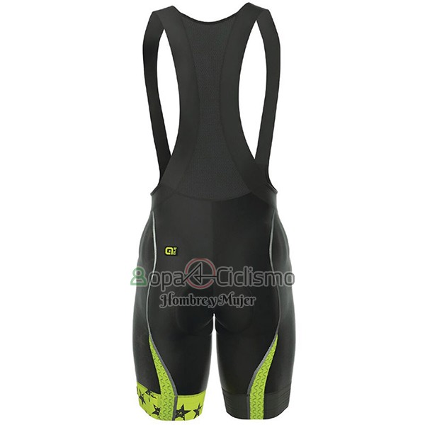 Ale Graphics Prr Star Ropa Ciclismo Culotte Corto 2017 Hombre Mangas Cortas AMarillo