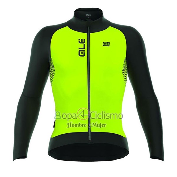 Ale Nordik Ropa Ciclismo Culotte Largo 2017 Hombre Mangas Largas AMarillo