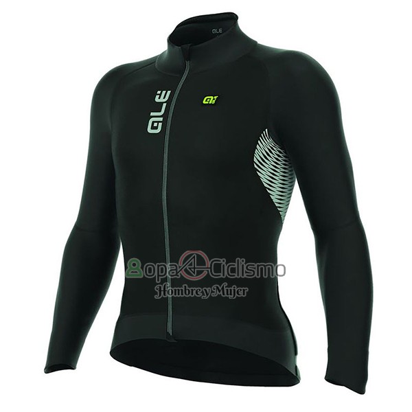 Ale Nordik Ropa Ciclismo Culotte Largo 2017 Hombre Mangas Largas Negro
