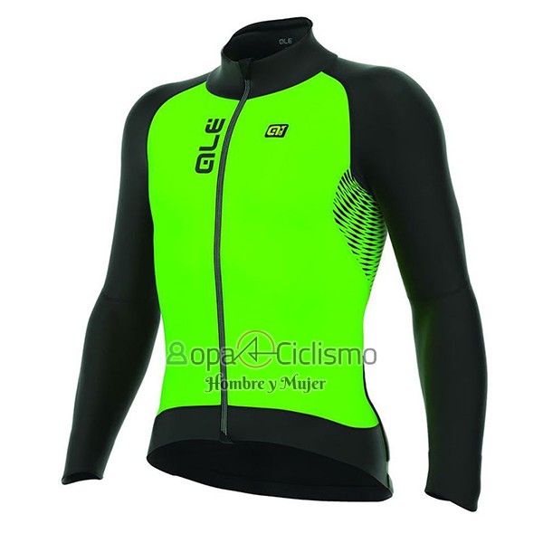 Ale Nordik Ropa Ciclismo Culotte Largo 2017 Hombre Mangas Largas Verde
