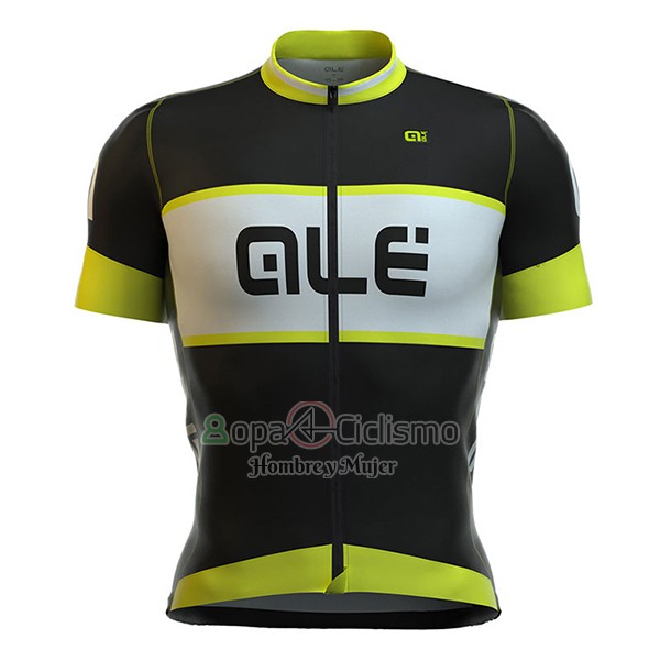Ale R-ev1 Master Ropa Ciclismo Culotte Corto 2017 Hombre Mangas Cortas AMarillo