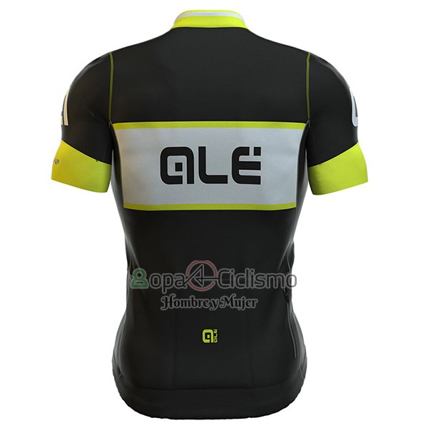 Ale R-ev1 Master Ropa Ciclismo Culotte Corto 2017 Hombre Mangas Cortas AMarillo