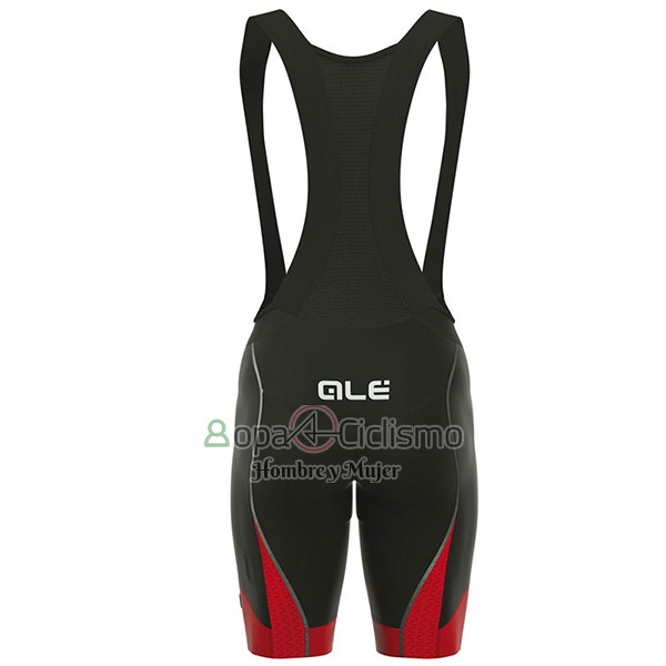 Ale R-ev1 Rumbles Ropa Ciclismo Culotte Corto 2017 Hombre Mangas Cortas Rojo