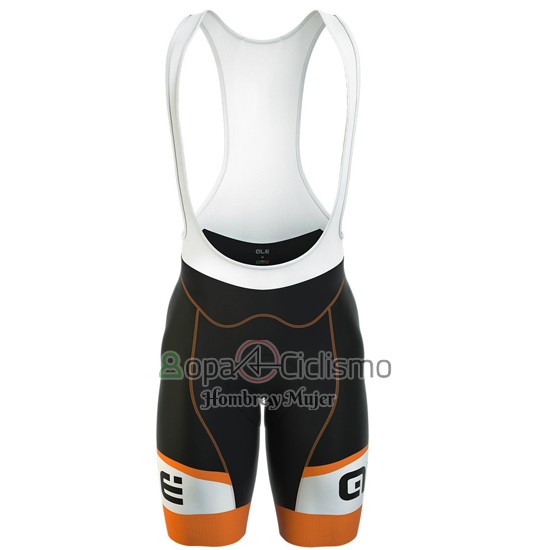 Ale Ropa Ciclismo Culotte Corto 2016 Hombre Mangas Cortas Negro y Naranja