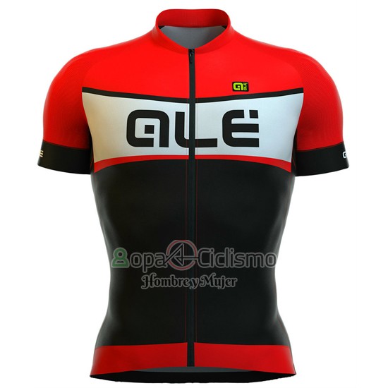 Ale Ropa Ciclismo Culotte Corto 2016 Hombre Mangas Cortas Rojo Blanco Negro