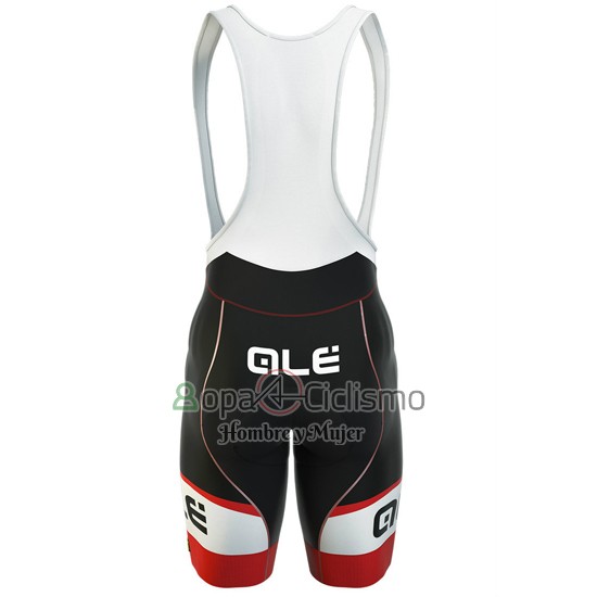 Ale Ropa Ciclismo Culotte Corto 2016 Hombre Mangas Cortas Rojo Blanco Negro