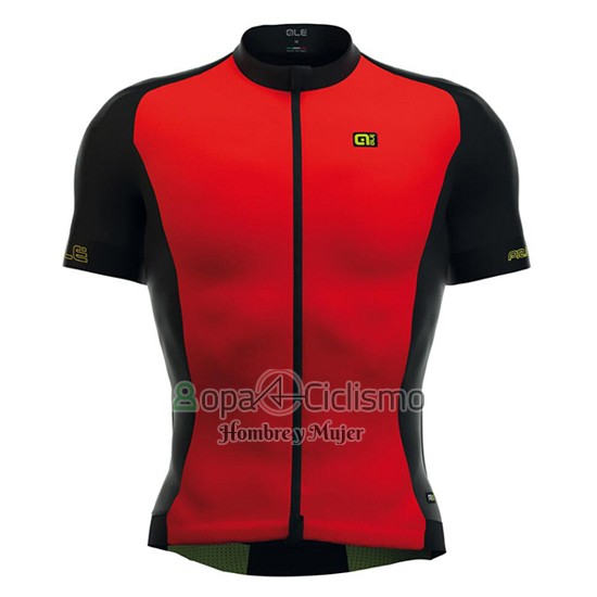 Ale Ropa Ciclismo Culotte Corto 2016 Hombre Mangas Cortas Rojo y Negro