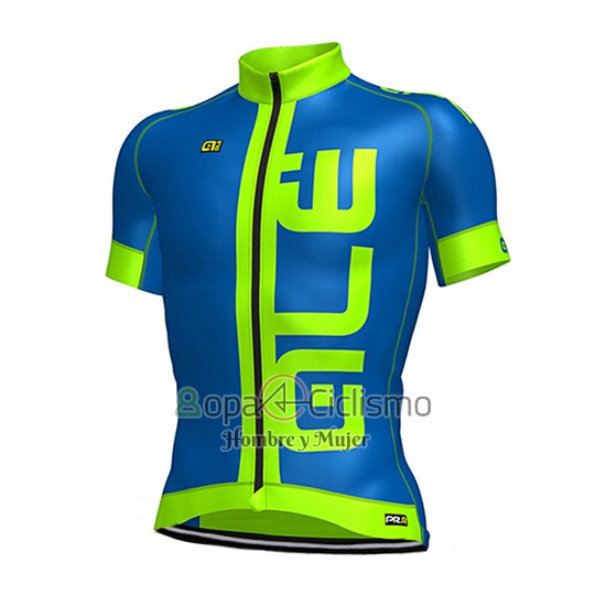 Ale Ropa Ciclismo Culotte Corto 2017 Hombre Mangas Cortas Azul