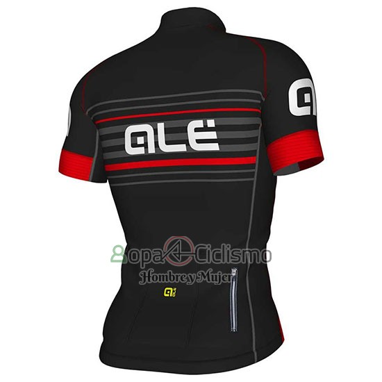 Ale Ropa Ciclismo Culotte Corto 2018 Hombre Mangas Cortas Negro y Rojo