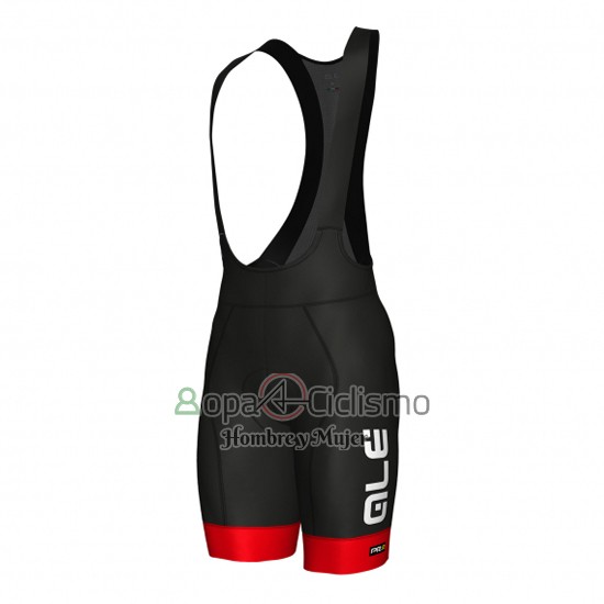 Ale Ropa Ciclismo Culotte Corto 2018 Hombre Mangas Cortas Negro y Rojo