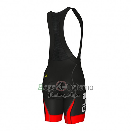 Ale Ropa Ciclismo Culotte Corto 2018 Hombre Mangas Cortas Negro y Rojo