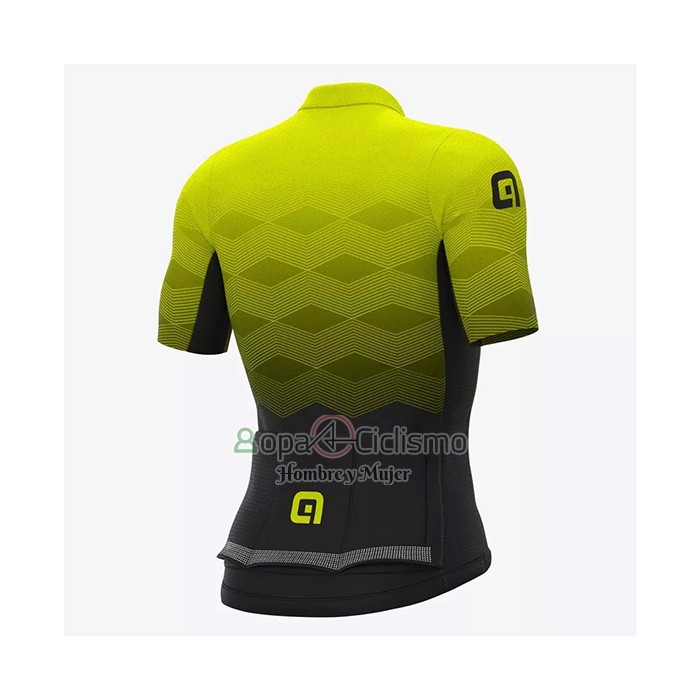 Ale Ropa Ciclismo Culotte Corto 2021 Hombre Mangas Cortas AMarillo