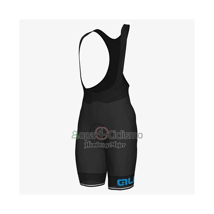Ale Ropa Ciclismo Culotte Corto 2021 Hombre Mangas Cortas Azul AMarillo