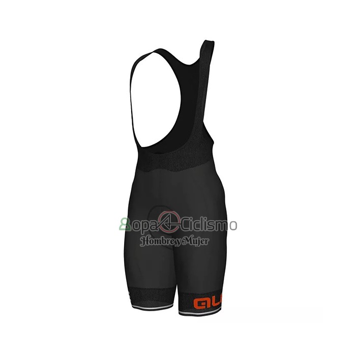 Ale Ropa Ciclismo Culotte Corto 2021 Hombre Mangas Cortas Azul Claro Naranja