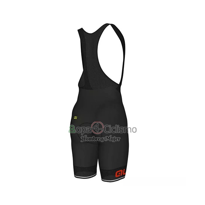 Ale Ropa Ciclismo Culotte Corto 2021 Hombre Mangas Cortas Azul Claro Naranja