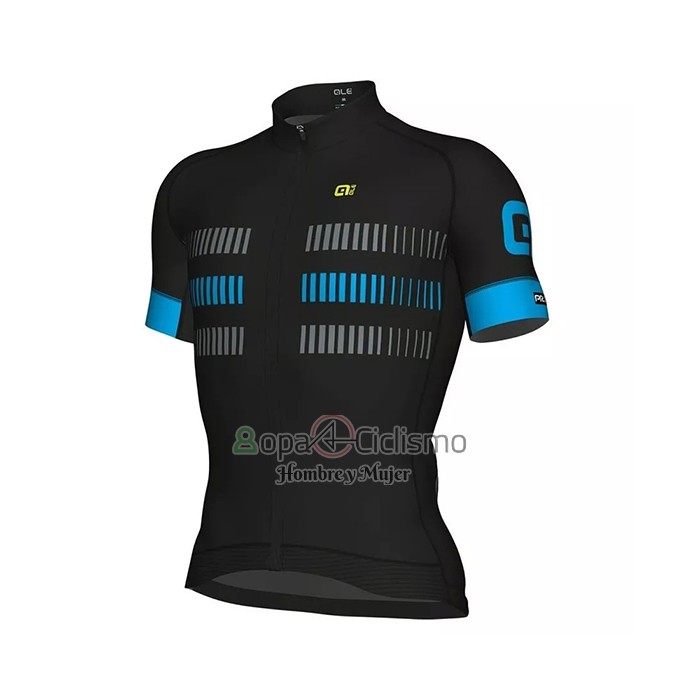 Ale Ropa Ciclismo Culotte Corto 2021 Hombre Mangas Cortas Azul Gris