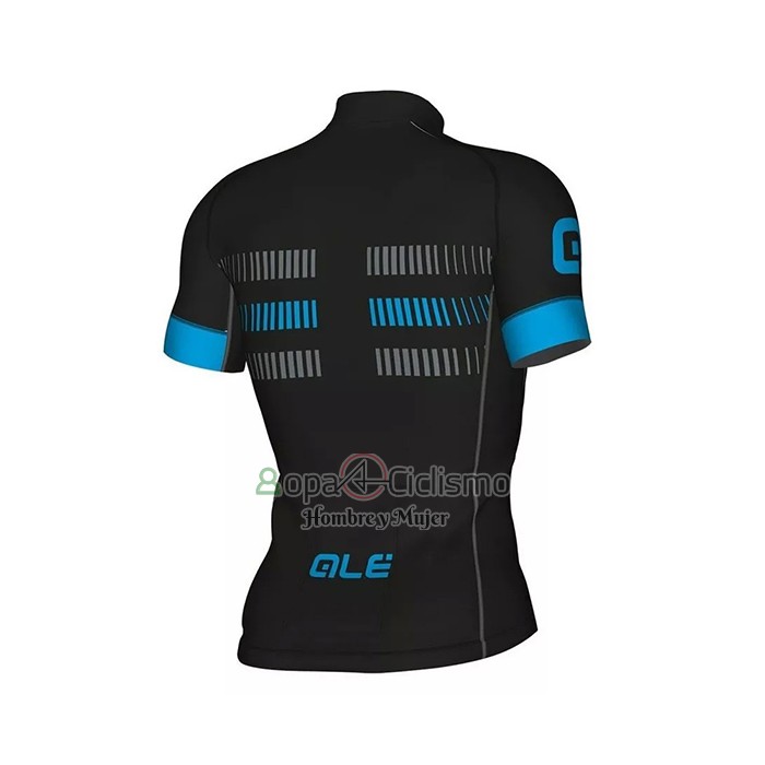 Ale Ropa Ciclismo Culotte Corto 2021 Hombre Mangas Cortas Azul Gris