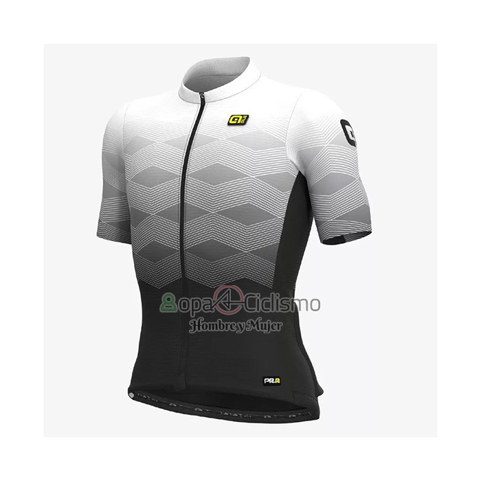 Ale Ropa Ciclismo Culotte Corto 2021 Hombre Mangas Cortas Blanco