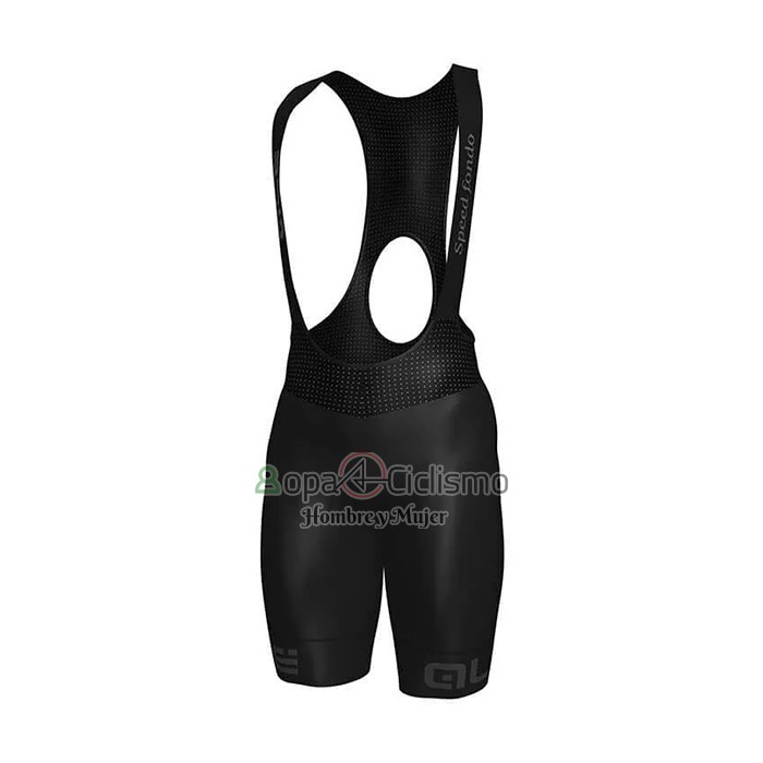 Ale Ropa Ciclismo Culotte Corto 2021 Hombre Mangas Cortas Blanco Negro Rojo