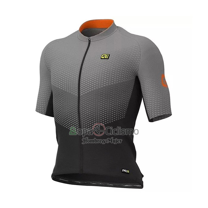 Ale Ropa Ciclismo Culotte Corto 2021 Hombre Mangas Cortas Gris