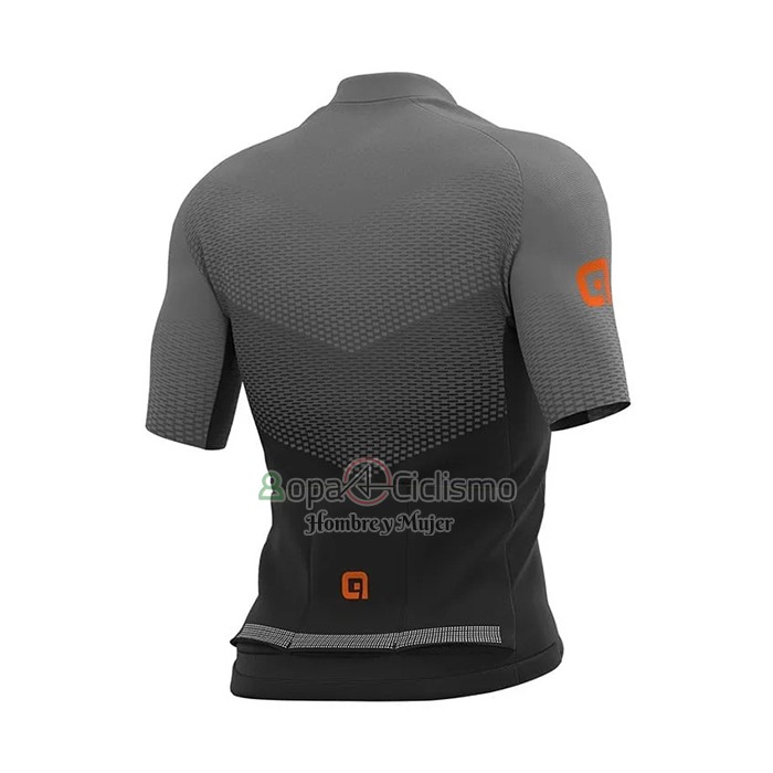 Ale Ropa Ciclismo Culotte Corto 2021 Hombre Mangas Cortas Gris