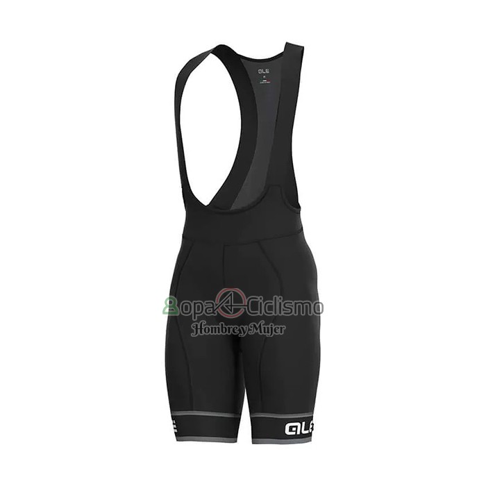 Ale Ropa Ciclismo Culotte Corto 2021 Hombre Mangas Cortas Gris