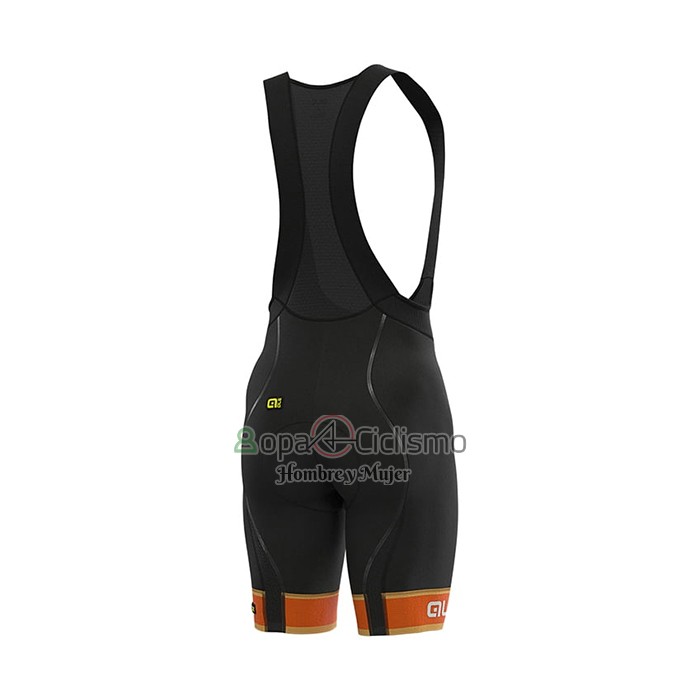 Ale Ropa Ciclismo Culotte Corto 2021 Hombre Mangas Cortas Naranja