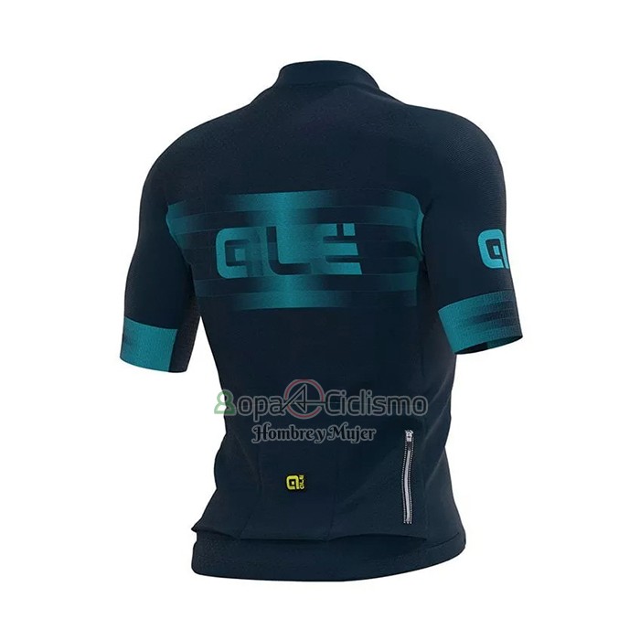 Ale Ropa Ciclismo Culotte Corto 2021 Hombre Mangas Cortas Profundo Azul
