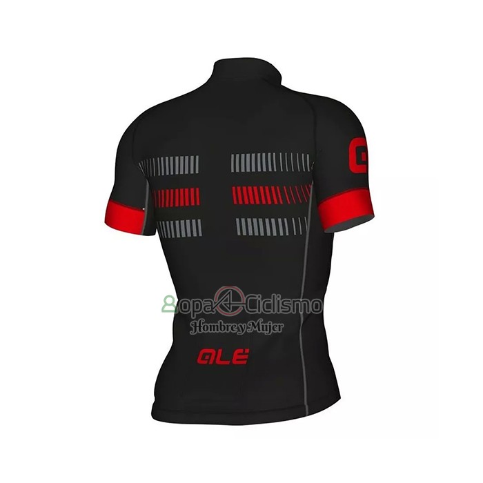 Ale Ropa Ciclismo Culotte Corto 2021 Hombre Mangas Cortas Rojo Gris
