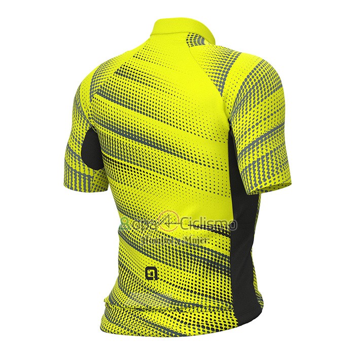 Ale Ropa Ciclismo Culotte Corto 2022 Hombre Mangas Cortas AMarillo
