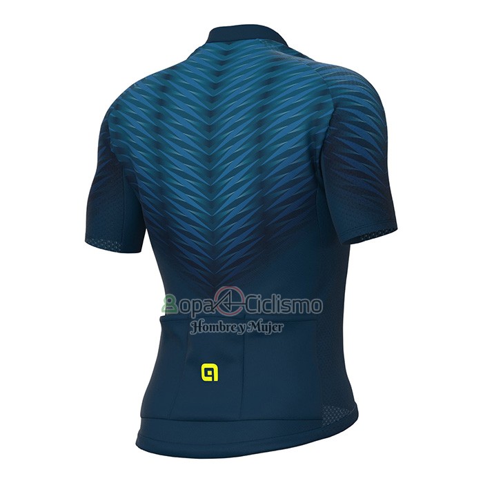 Ale Ropa Ciclismo Culotte Corto 2022 Hombre Mangas Cortas Azul