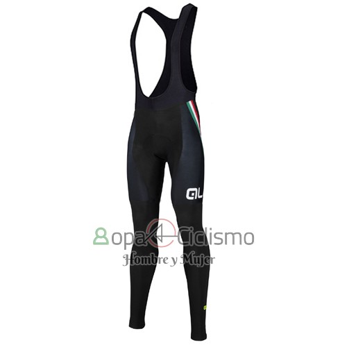 Ale Ropa Ciclismo Culotte Largo 2016 Hombre Mangas Largas Azul y Rojo