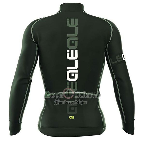 Ale Ropa Ciclismo Culotte Largo 2017 Hombre Mangas Largas 3 Season Negro y Blanco