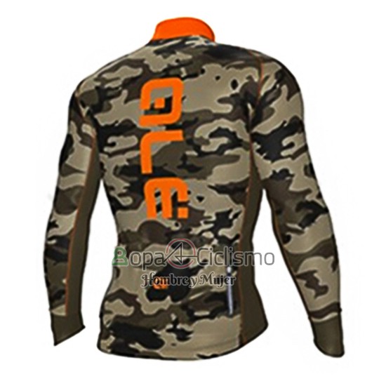 Ale Ropa Ciclismo Culotte Largo 2017 Hombre Mangas Largas Camuflaje