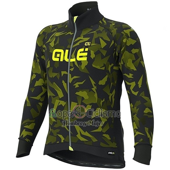 Ale Ropa Ciclismo Culotte Largo 2019 Hombre Mangas Largas Camuflaje
