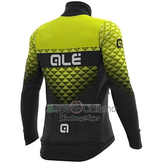 Ale Ropa Ciclismo Culotte Largo 2019 Hombre Mangas Largas Summit AMarillo Negro