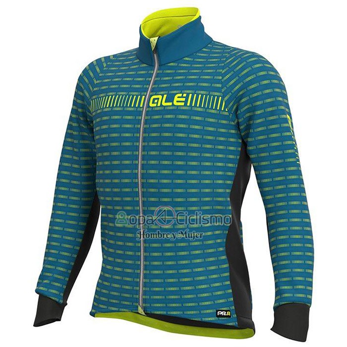 Ale Ropa Ciclismo Culotte Largo 2020 Hombre Mangas Largas Azur