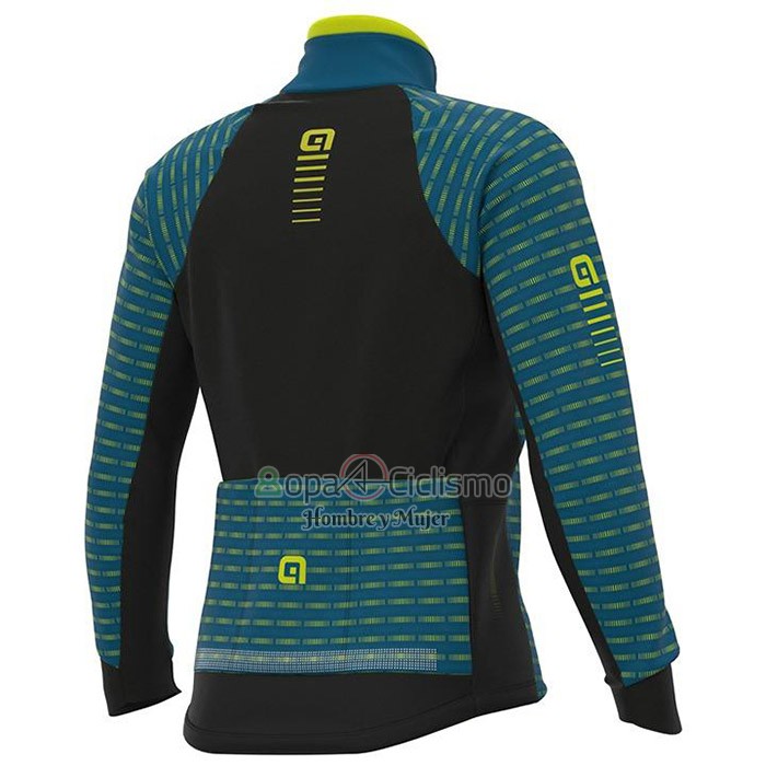 Ale Ropa Ciclismo Culotte Largo 2020 Hombre Mangas Largas Azur