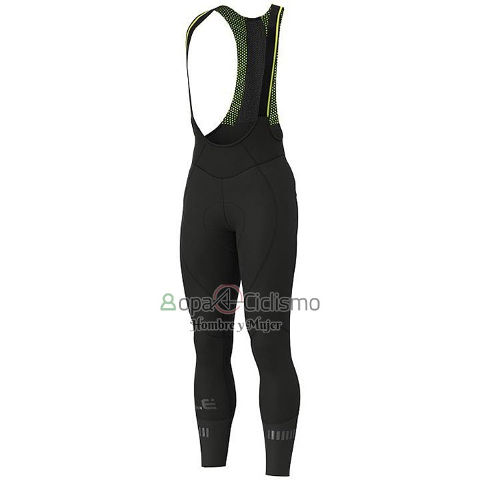 Ale Ropa Ciclismo Culotte Largo 2020 Hombre Mangas Largas Negro
